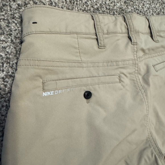 Hurley Nike Dri Fit Boys Khaki Shorts - Picture 3 of 4